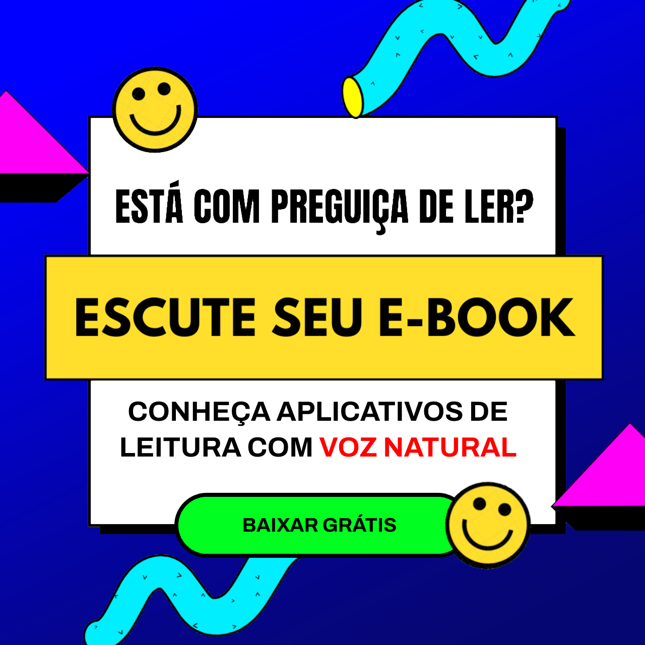 Aplicativos de Leitura com Voz Natural